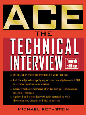 cover image of Ace the Technical Interview